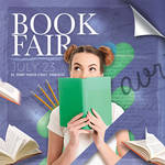 Book Fair Or Library Shop Flyer by n2n44