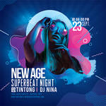 New Age Beat Club Flyer Template by n2n44