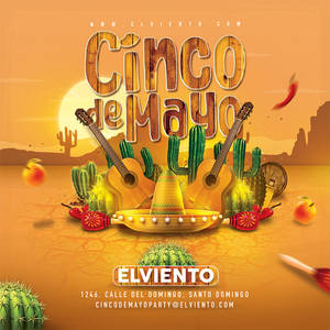 Mexico Cinco De Mayo Celebration Flyer