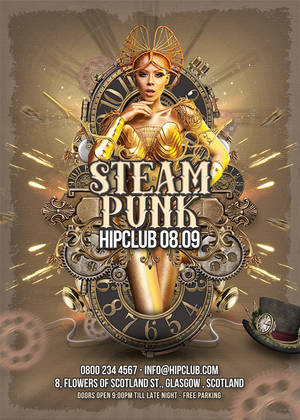 Steampunk Night Flyer Volume 3
