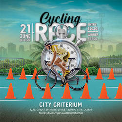 Cycling Race Flyer by n2n44