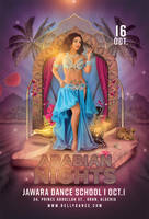 Arabic Nights Belly Dancing Flyer