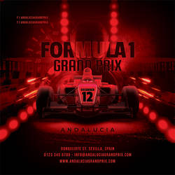 Formula 1 Grand Prix Flyer by n2n44