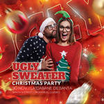 Ugly Sweater Christmas Party Flyer by n2n44