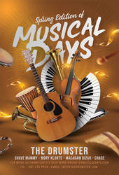 Music Days Concert Flyer