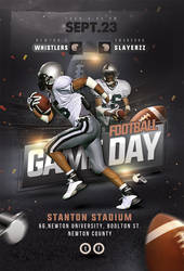 Football Game Day Flyer