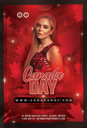 Canada Day Party Flyer by n2n44