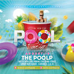 Red Cup Pool Party Flyer by n2n44
