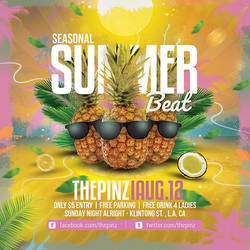 Seasonal Themed Summer Party Flyer by n2n44