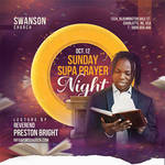 Church Prayer Night Flyer by n2n44