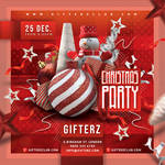 Christmas Eve Celebration Party Flyer by n2n44