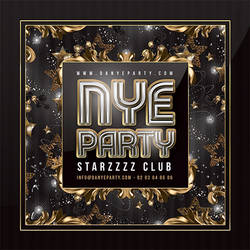 Classy Nye Eve Party Flyer by n2n44