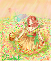 Fairy of flower Serafina