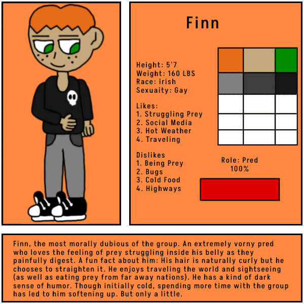 Finn Character Reference by 101LobsterFriends on DeviantArt