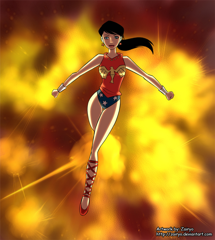 Wonder girl fan art