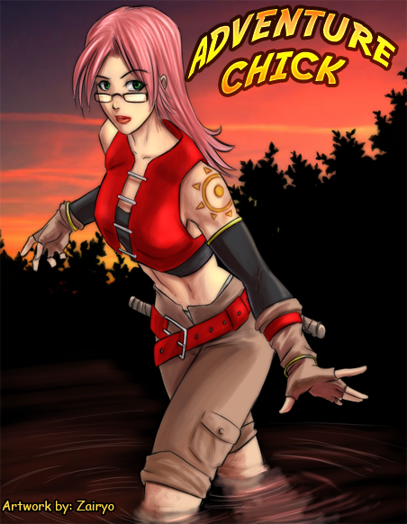 Commission Adventure Chick