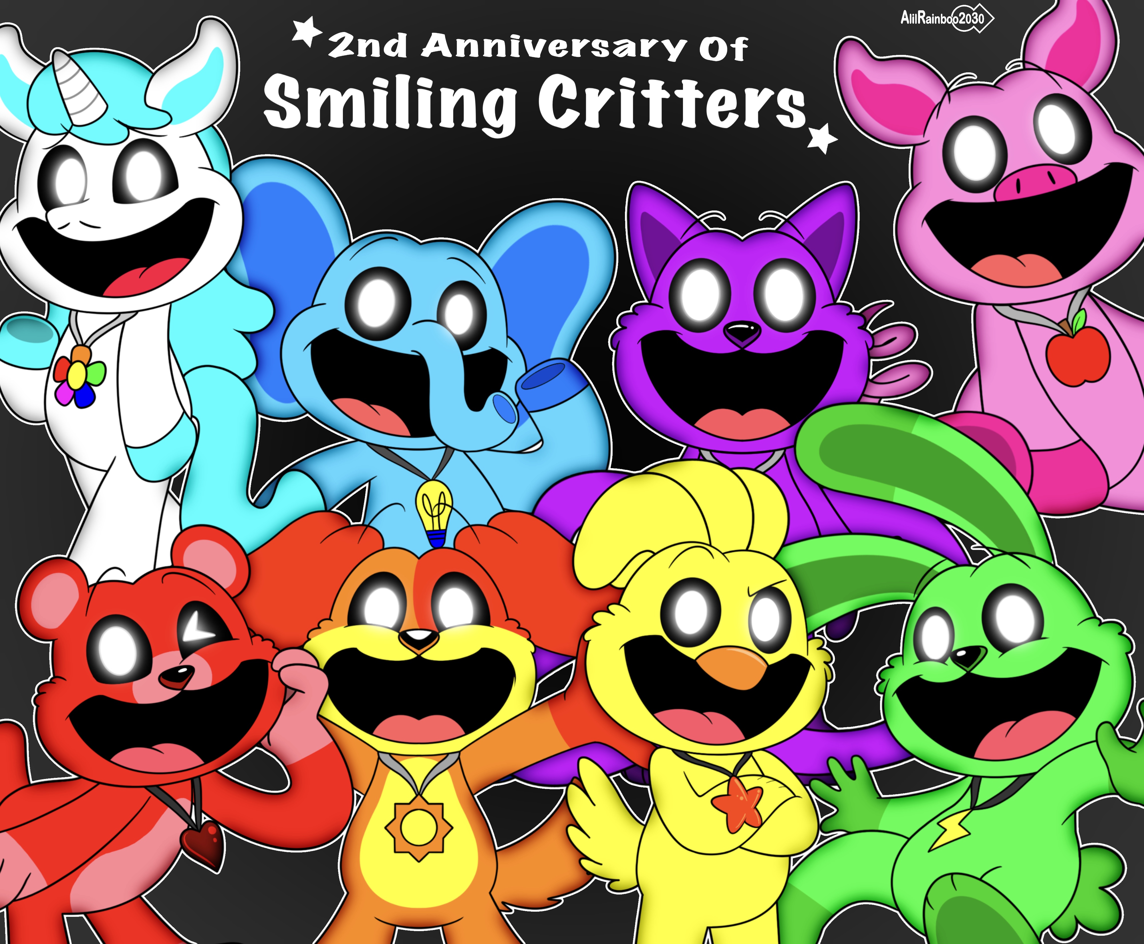 Smiling Critters Ripple Riptide 2nd Anniversary of Smiling Critters by AlilRainboo2030 on DeviantArt