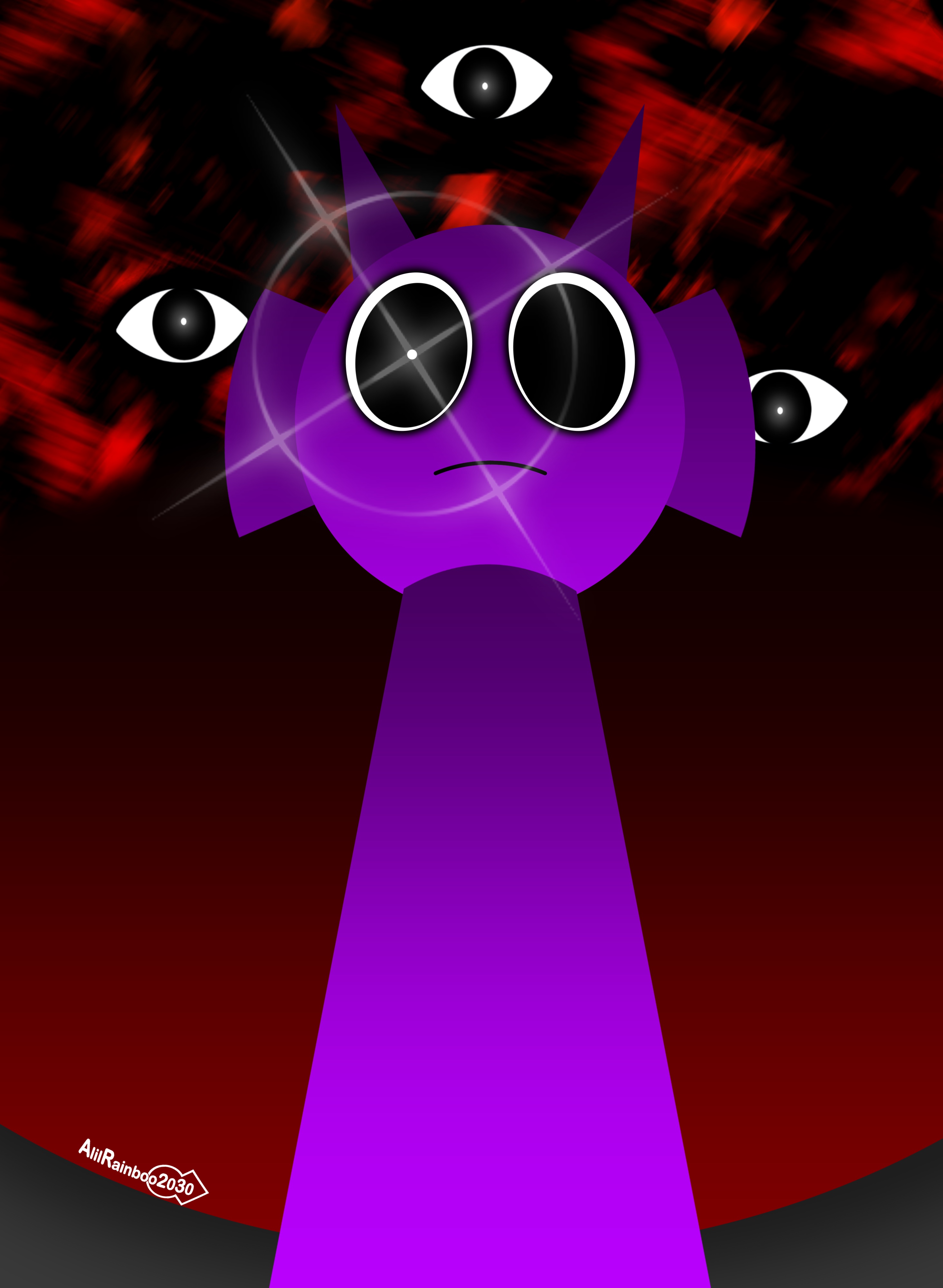 Durple The Rabbit Horror Durple..... by AlilRainboo2030 on DeviantArt