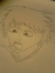 My drawing of L from death Note