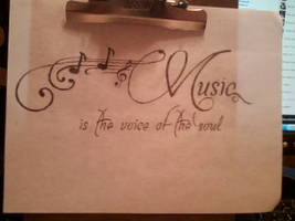 Music is the voice of the soul