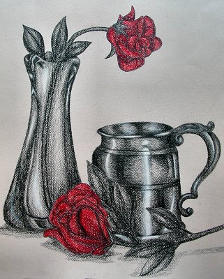 'Rose Still Life'