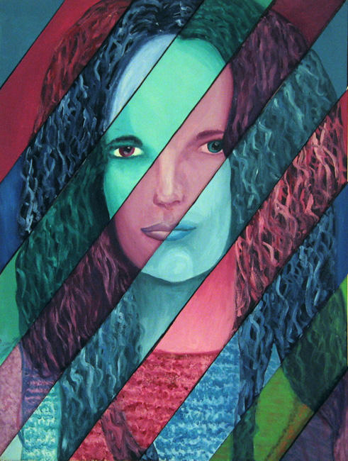 'Distorted Girl' by RainbowWish on DeviantArt