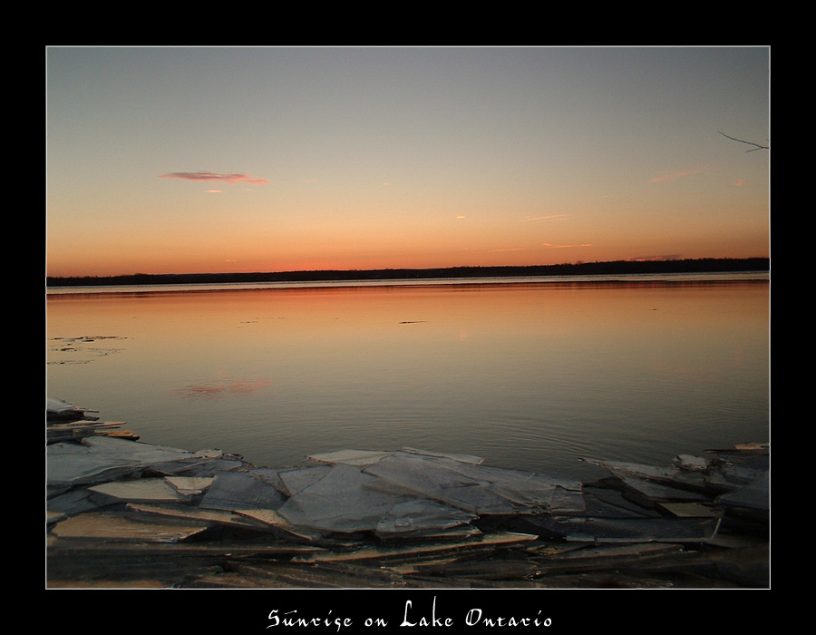 Sunrise On Lake Ontario