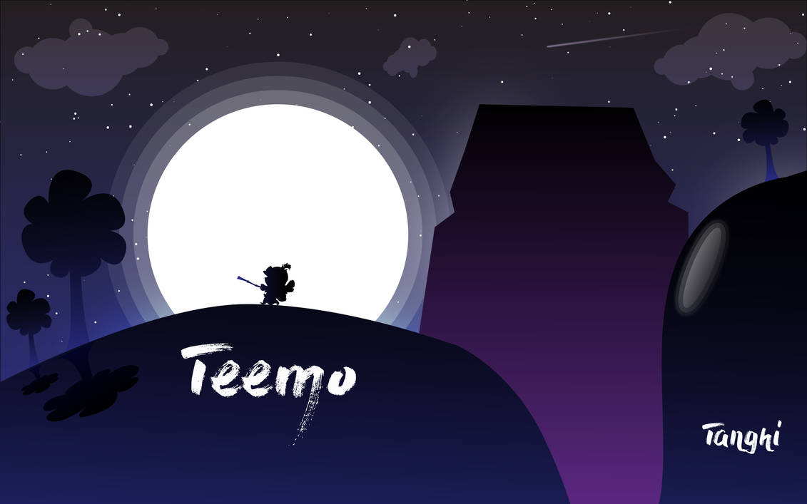 Teemo Art Work // Vector Art // League Of Legends. by spacerink on ...
