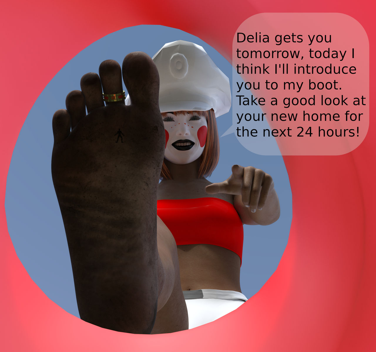Dee Routation Boot In Dee Dees Boot DFV by dudeduderson2000 on DeviantArt