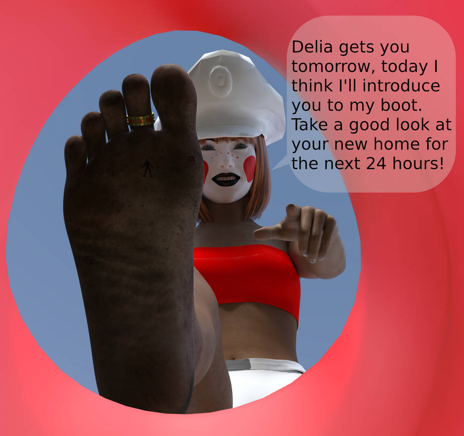 Dee Routation Boot In Dee Dees Boot DFV by dudeduderson2000 on DeviantArt
