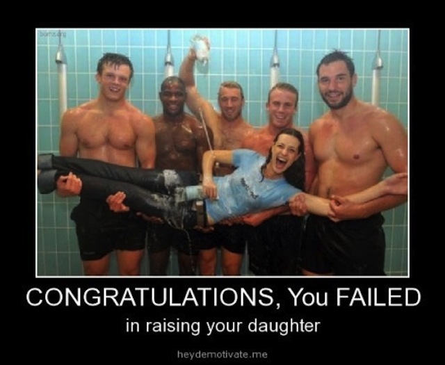 Congratulations, you failed as a parent