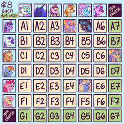 Breed/Fusion Chart (SALE)