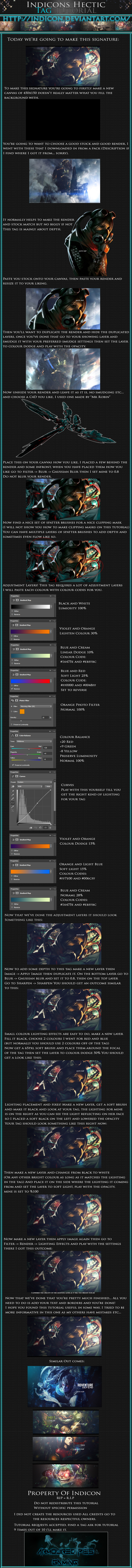 Hectic Tag Tutorial Created by ~Indicon