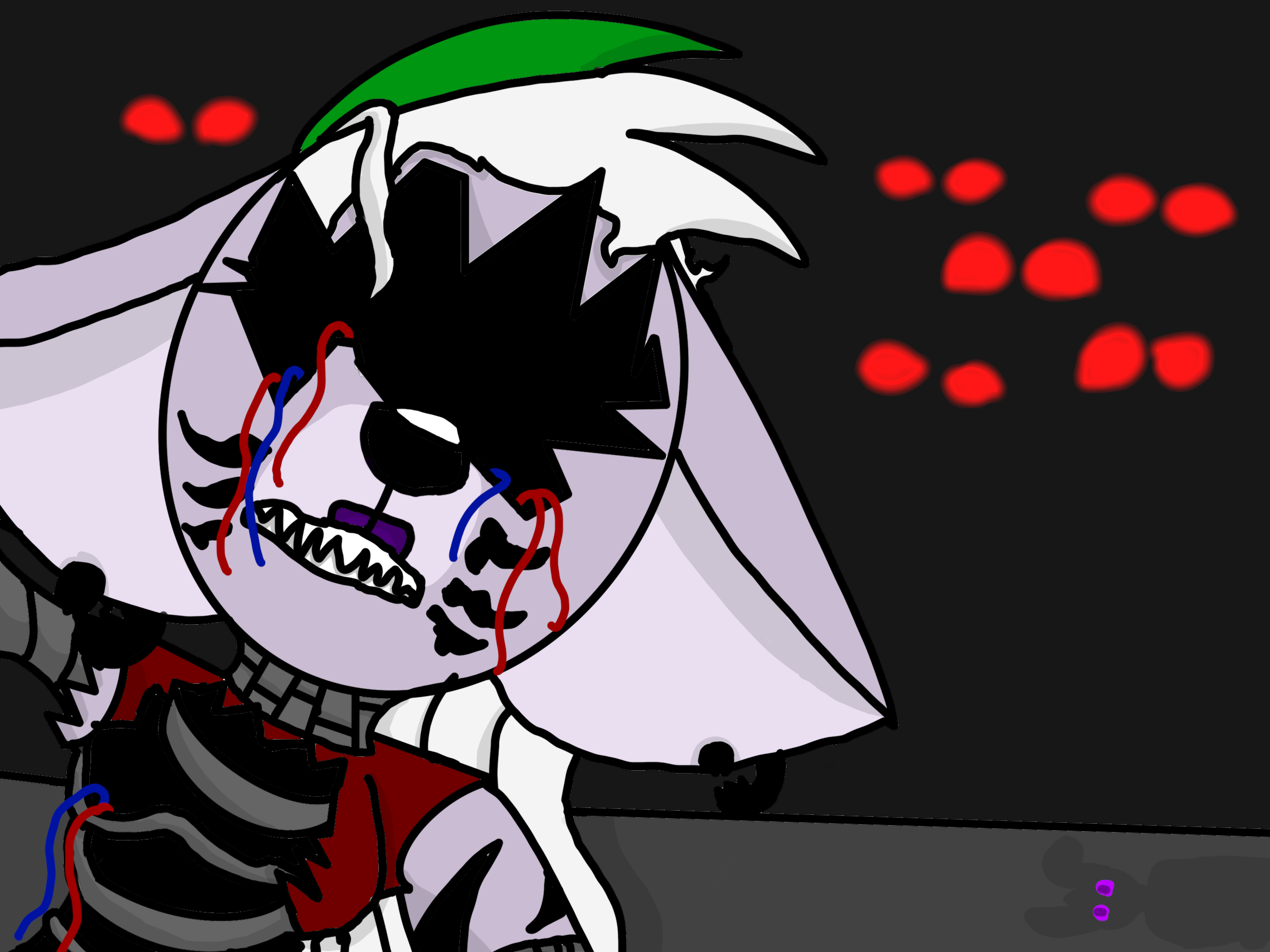Shattered Roxanne in my art style by SnowFluffDraws on DeviantArt