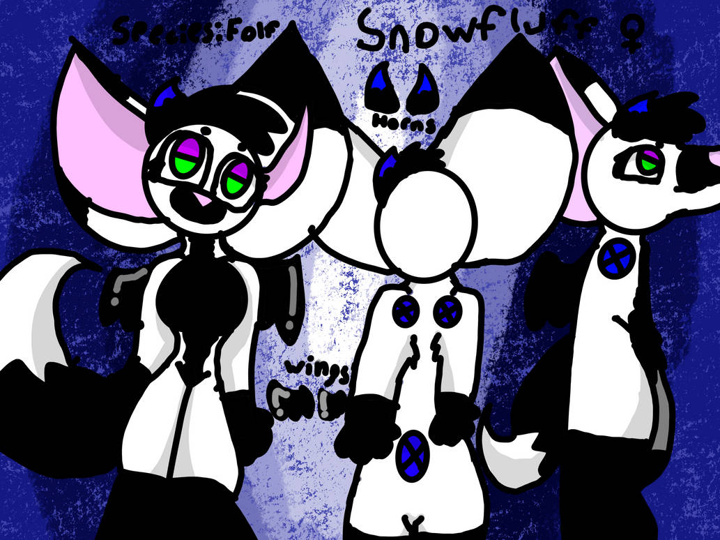 Snowfluff Evolution Line New SnowFluff Ref sheet by SnowFluffDraws on DeviantArt
