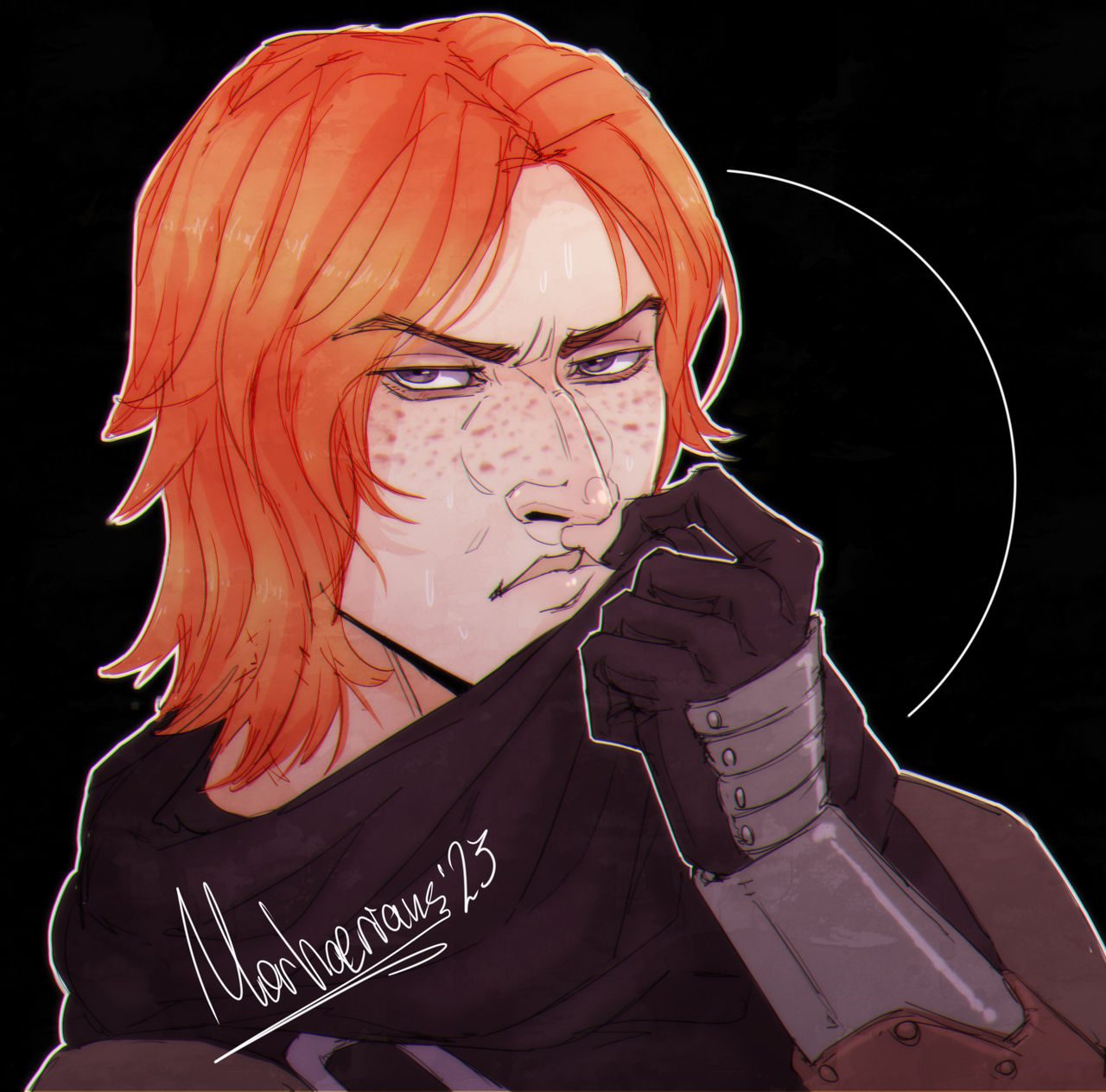 Old sketch comm for my friend