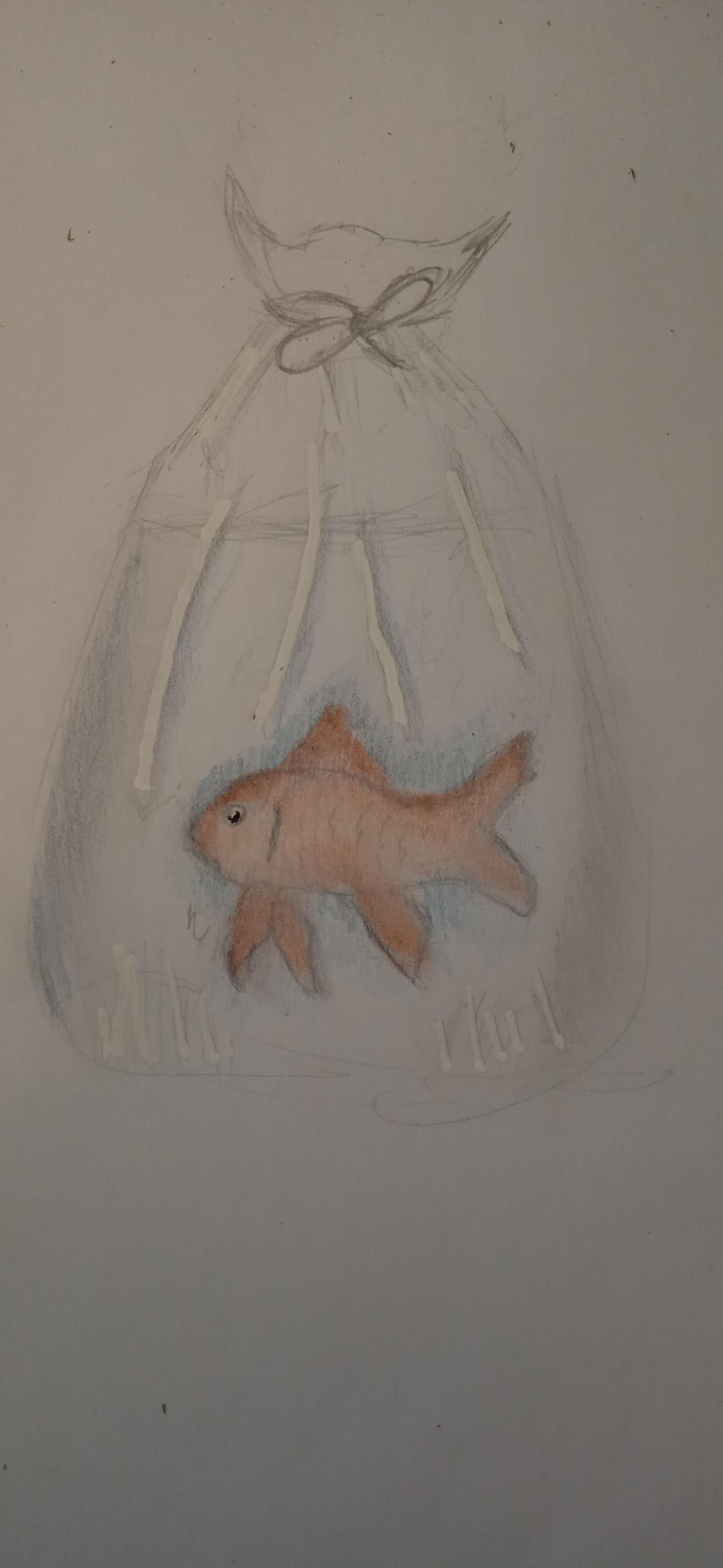 Fish in plastic bag :) by 20minds on DeviantArt