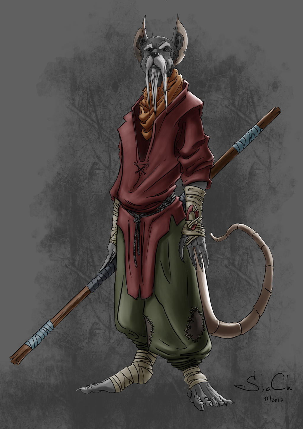 Master Splinter by Cherkezov on DeviantArt