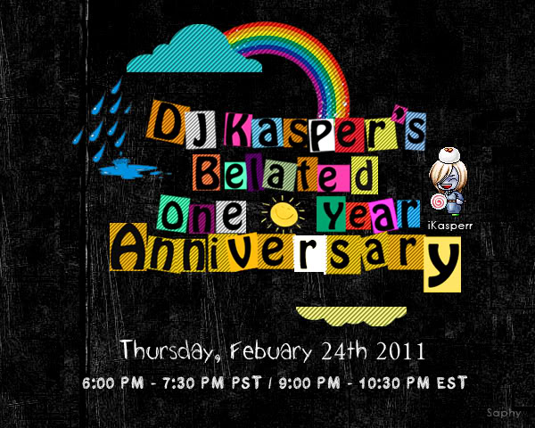 DJ One Year Anniversary