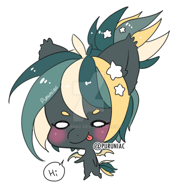 Chibi Star Rounded Star Tiny Chibi by Puruniac on DeviantArt
