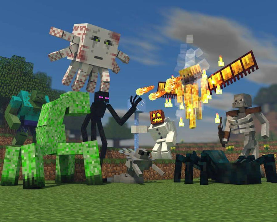 Minecraft All Mutants All Mutant Mobs! by MCRedNova on DeviantArt