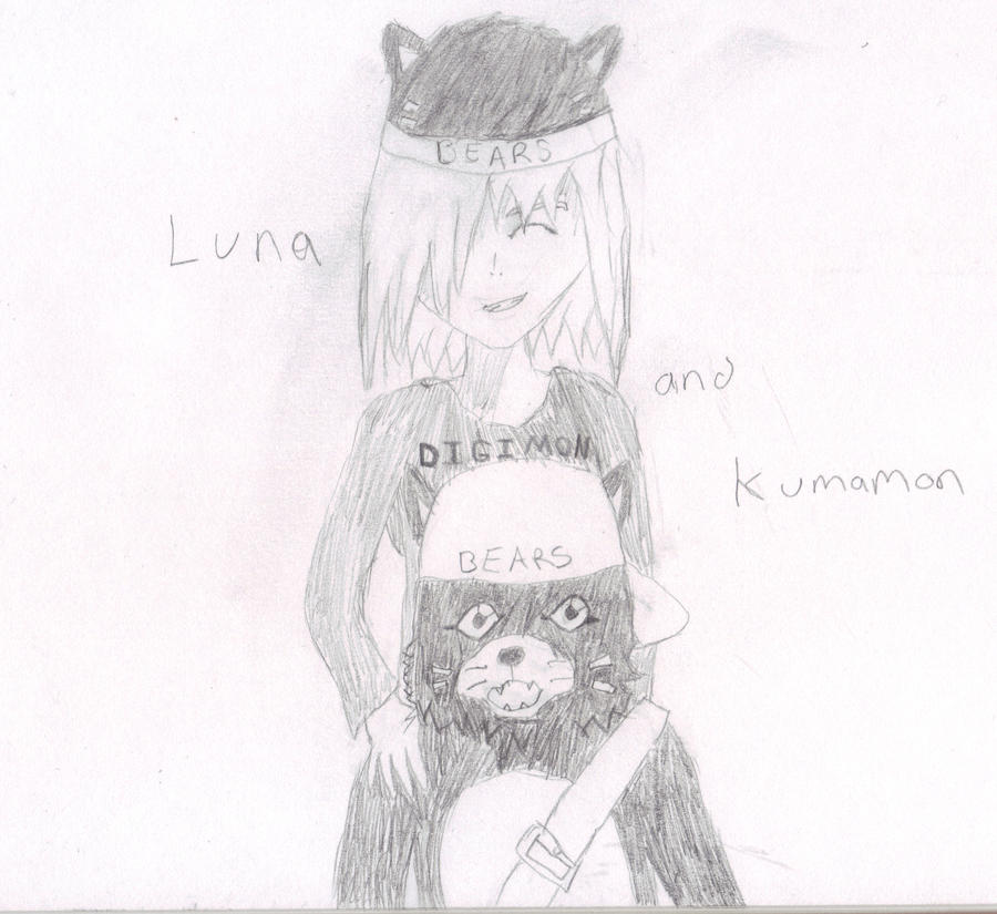 Luna and Kumamon