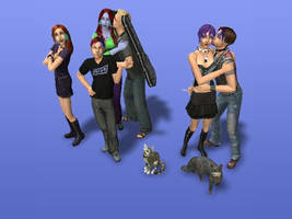 Sims 2 - BTFamily Revamped