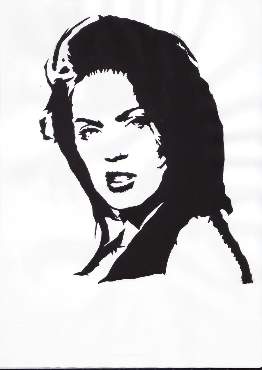 stencil megan fox by akashguru05 on DeviantArt stencil-megan-fox-by-akashguru05-on-deviantart