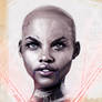 Lupita Nyongo Asajj Ventress STAR WARS by NIKKOLAS