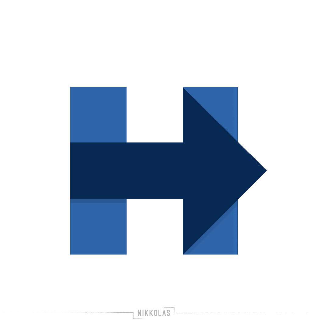 Hillary Clinton Logo refresh by Nikkolas