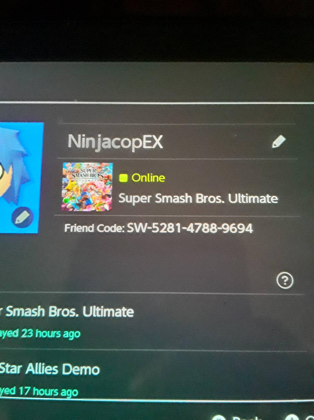 My Friend Code Mii Hiro by NinjacopEx on DeviantArt