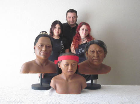 Mayan Busts