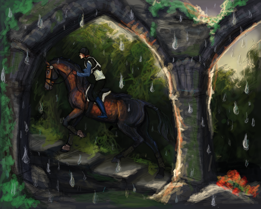 In ruins