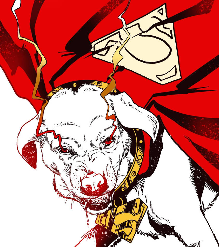 Krypto the Super Dog by TonyTempest on DeviantArt